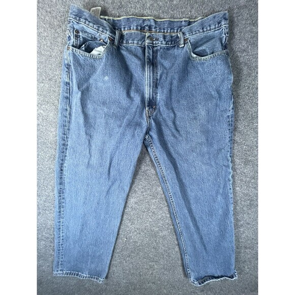 Levi's 550 Jeans Mens 44x30 Blue Loose Fit Straight Relaxed 90s Denim - Picture 1 of 12
